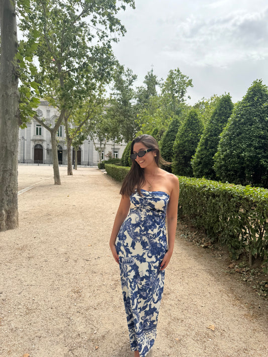 Vestido Positano azul