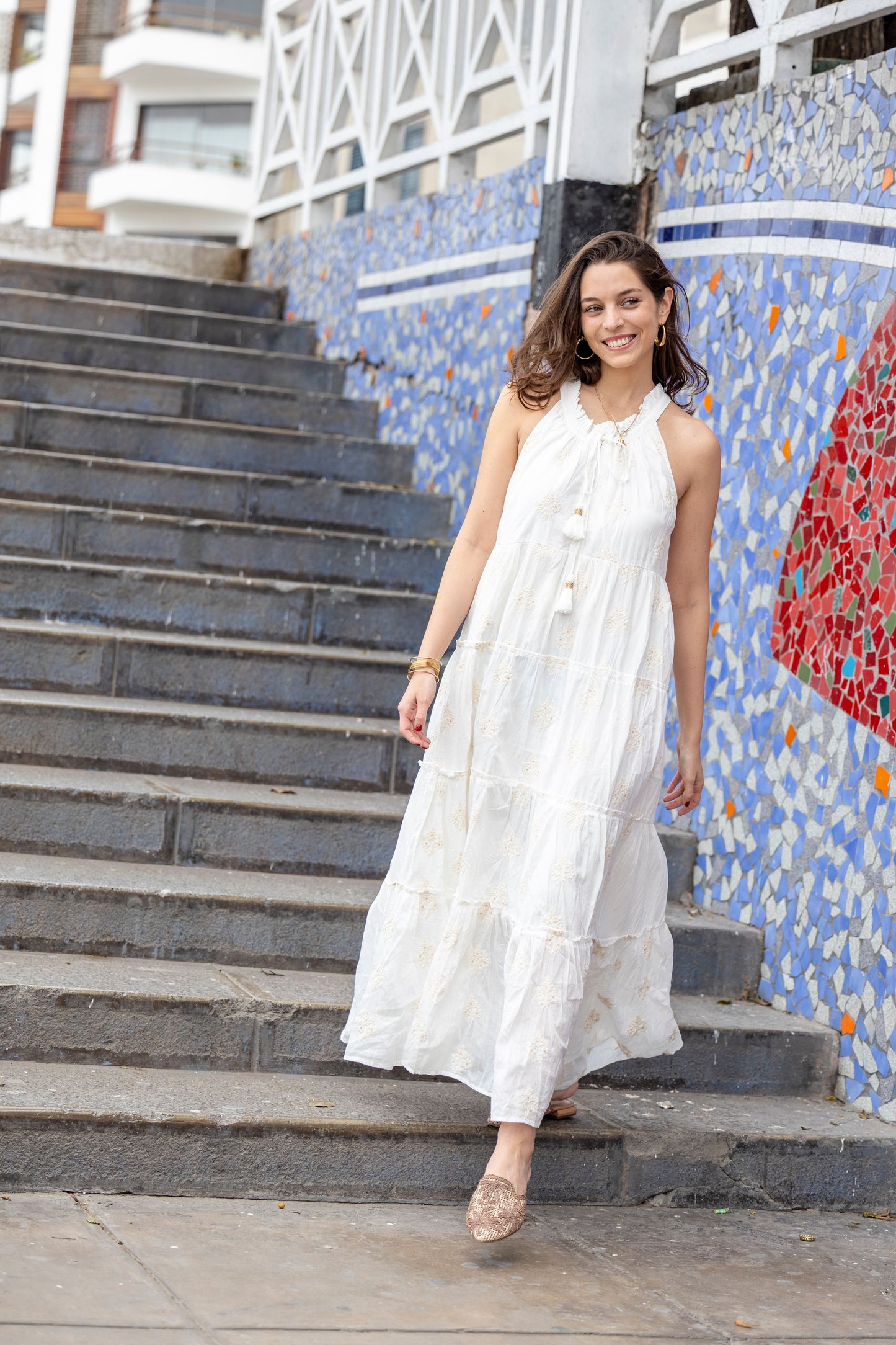 Vestido Kaira Blanco