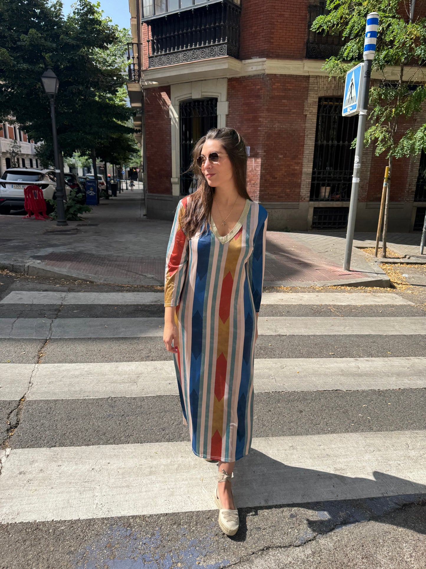 Vestido a rayas