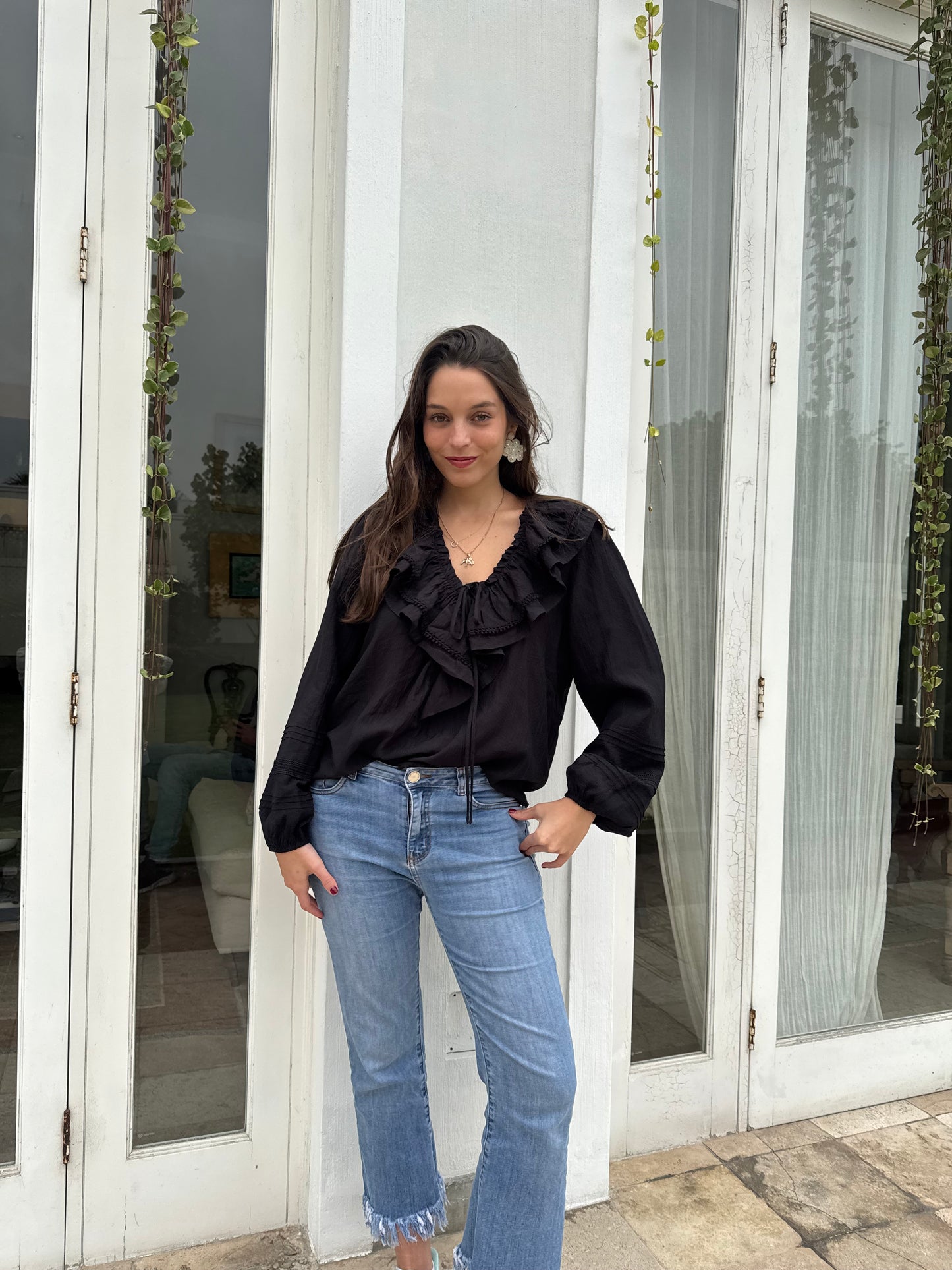 Blusa Serena - negro