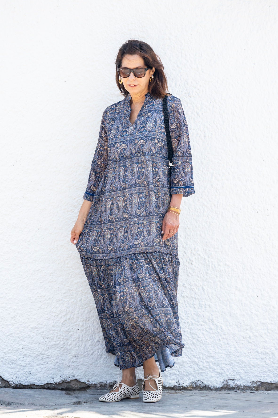 Vestido Gaia azul