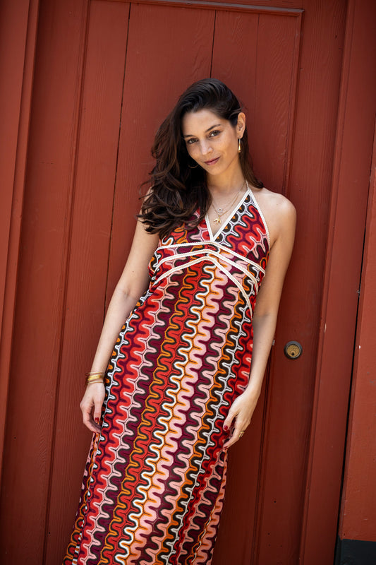 Vestido Isabella rojo