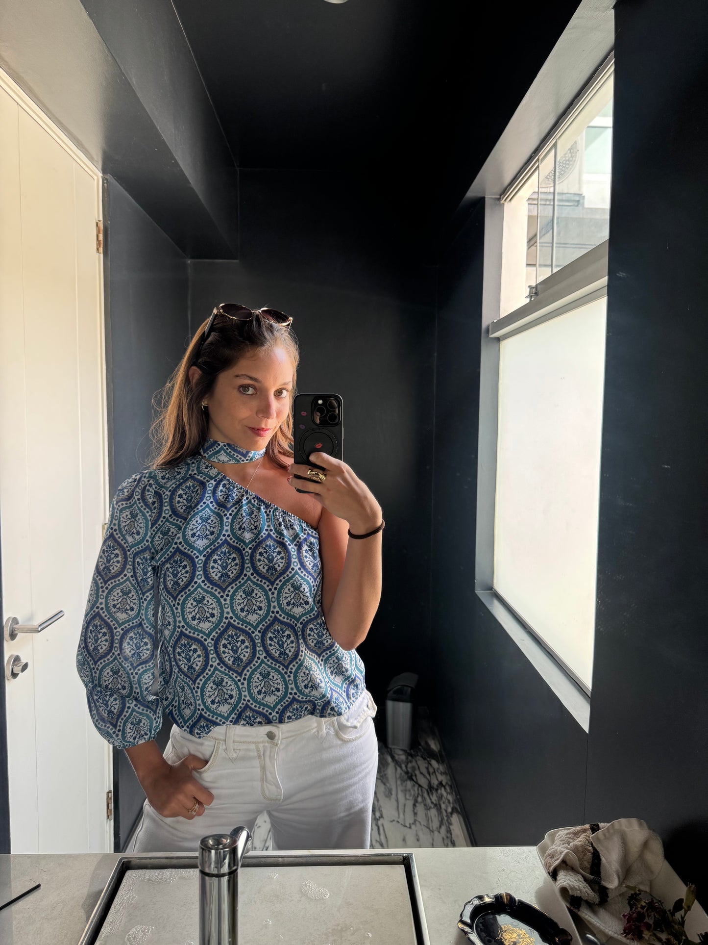 Blusa Gaia Turquesa