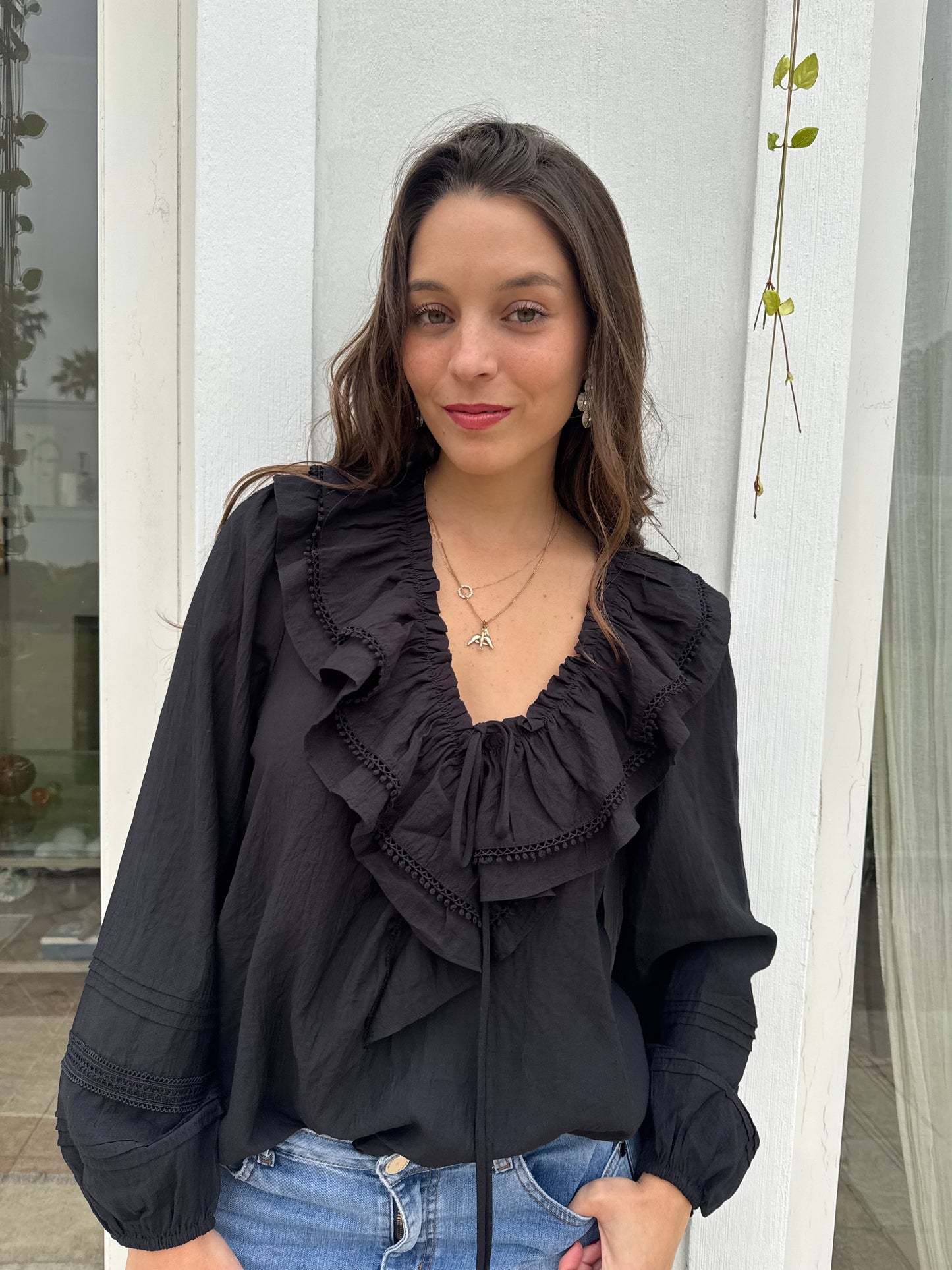 Blusa Serena - negro