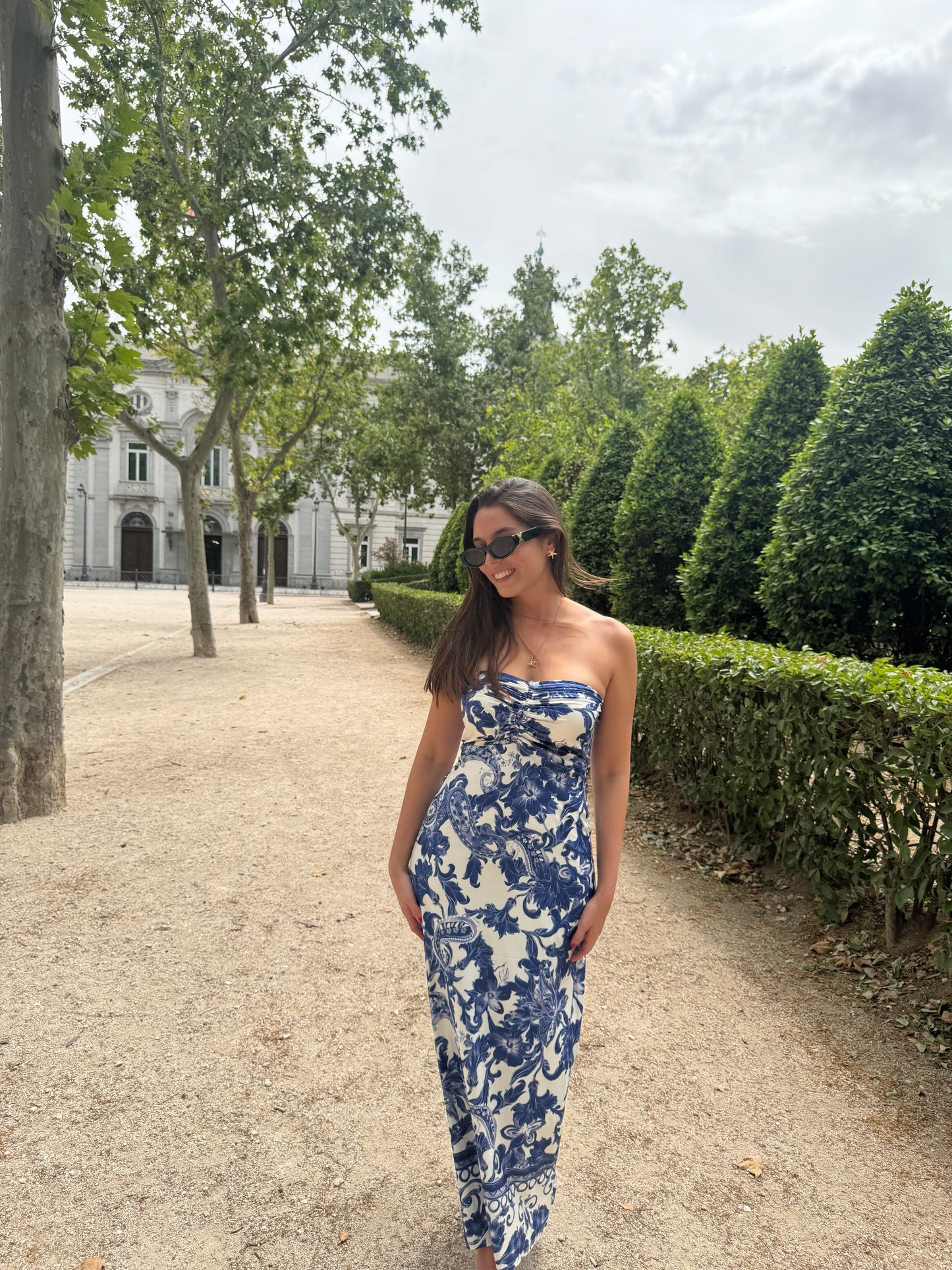 Vestido Positano azul