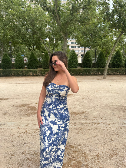 Vestido Positano azul