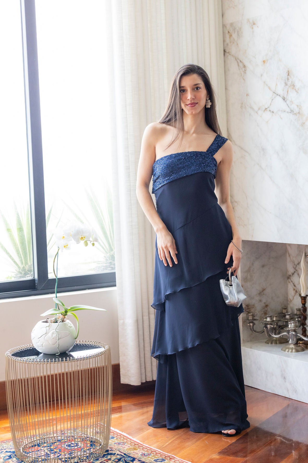 Vestido Olympia marino