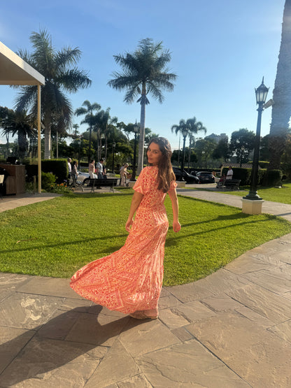Vestido Coral