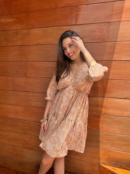 Vestido brisza rayas