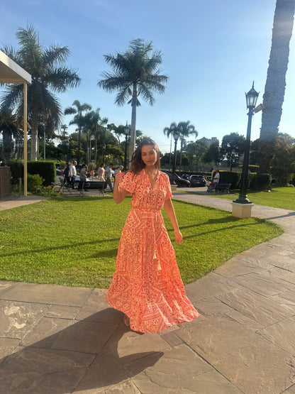 Vestido Coral