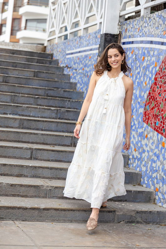 Vestido Kaira Blanco