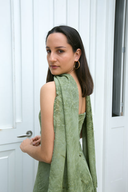 Vestido Simona - print Green