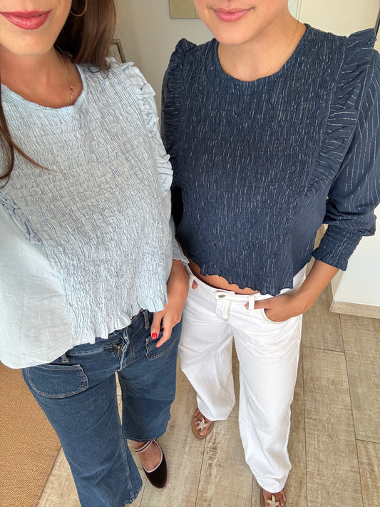 Blusa Zoé azul