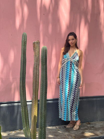 Vestido Isabella azul