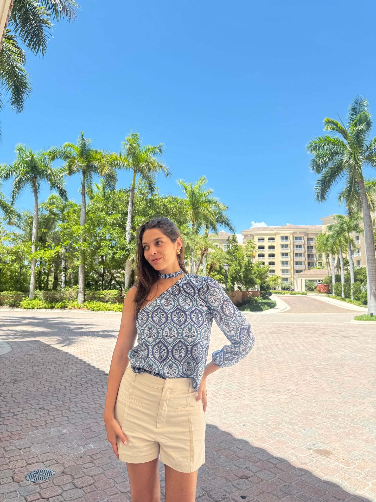 Blusa Gaia Turquesa
