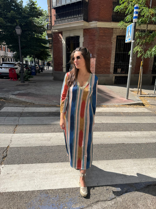 Vestido a rayas